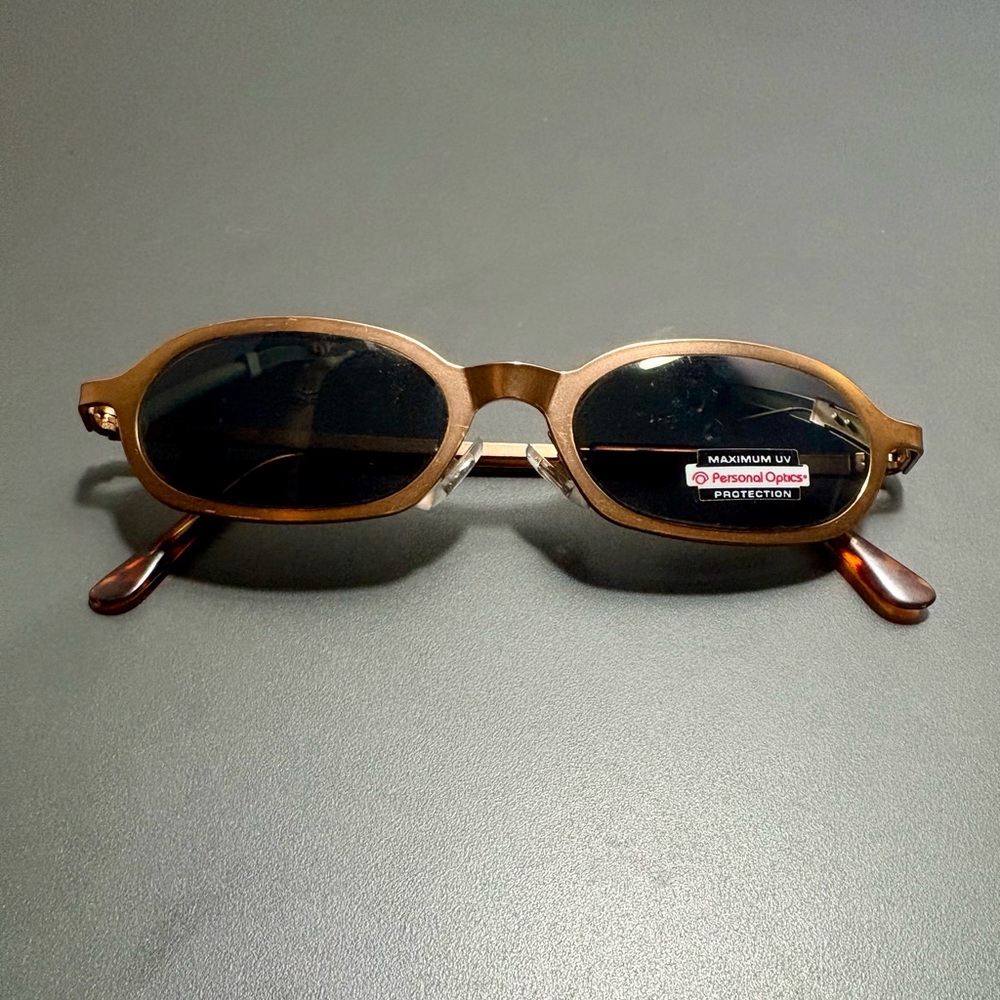 PERSONAL OPTICS Vintage Slim Oval Sunglasses - Picture 7 of 7